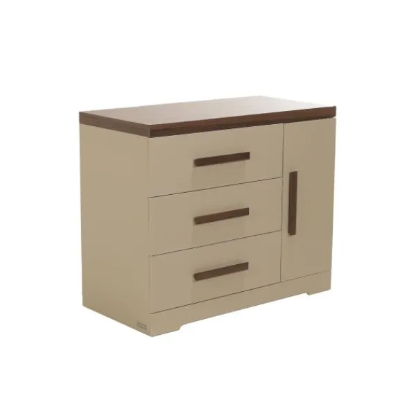 Interbaby Ledikant 60 x 120 Pebble> Complete Babykamers|Ladekasten
