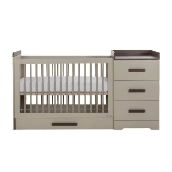 Interbaby Ledikant 60 x 120 Pebble> Complete Babykamers|Ladekasten