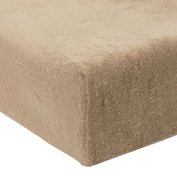Jollein Aankleedkussenhoes - 2 Stuks - 50 x 70 cm - Badstof - Sea Green/Biscuit> Waskussenhoezen