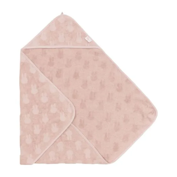 Jollein Badcape Badstof Miffy Jacquard Wild Rose> Badcapes