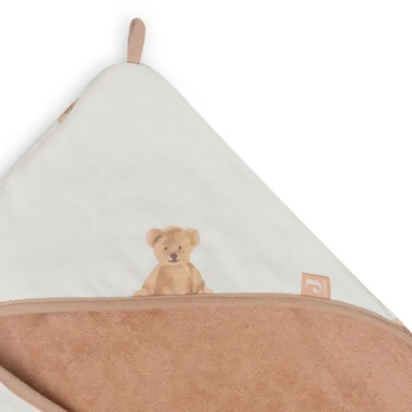Jollein Badcape Stripe Terry Teddy Bear> Badcapes