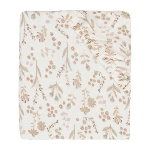Jollein Bloomy Hoeslaken 70/75 x 140/150 cm - Jersey> Hoeslakens