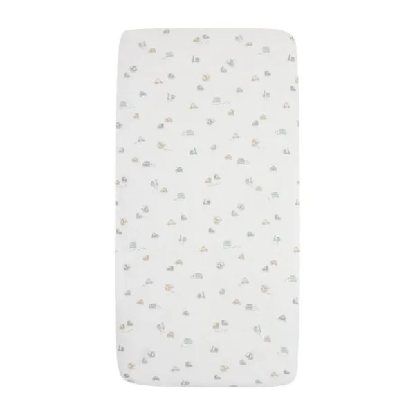 Jollein Bloomy Hoeslaken 70/75 x 140/150 cm - Jersey> Hoeslakens