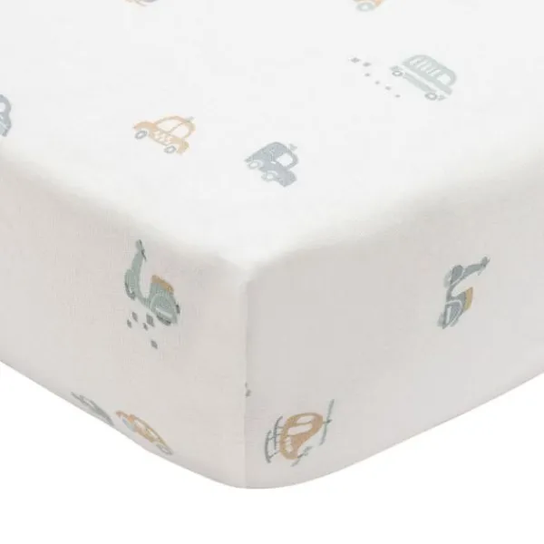Jollein Bloomy Hoeslaken 70/75 x 140/150 cm - Jersey> Hoeslakens