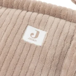 Jollein Boxbumper - Cloudy Rib - 180x30 cm - Milky Coffe><noscript><img width=