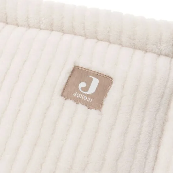 Jollein Boxbumper - Cloudy Rib - 180x30 cm - Milky Coffe> Accessoires Boxen