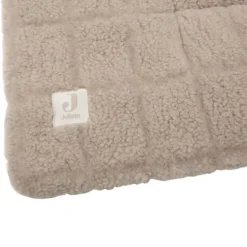 Jollein Boxkleed Box Teddy - Warm Sand - 75×95 cm><noscript><img width=