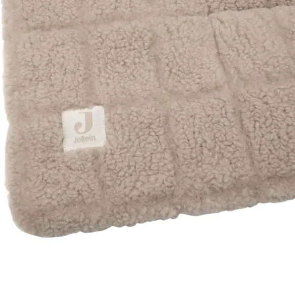 Jollein Boxkleed Box Teddy - Warm Sand - 75×95 cm> Accessoires Boxen|Boxkleden
