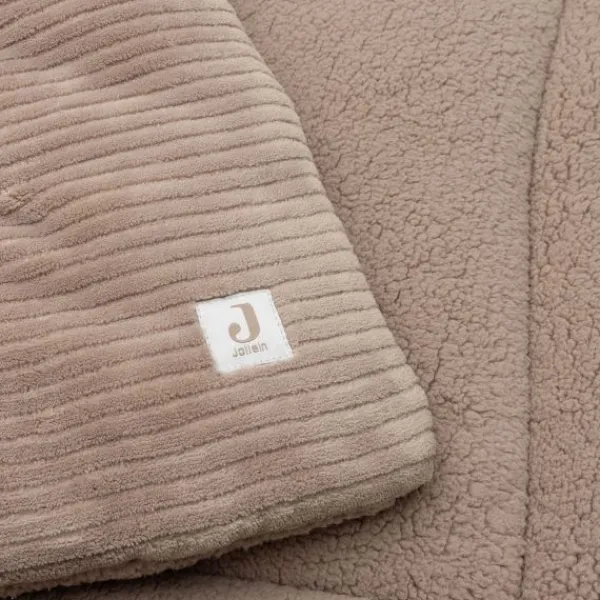Jollein Boxkleed Box Teddy - Warm Sand - 75×95 cm> Accessoires Boxen|Boxkleden