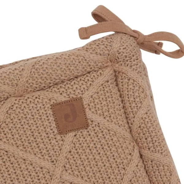 Jollein Check Knit Boxbumper - 180 x 30 cm - Biscuit> Accessoires Boxen