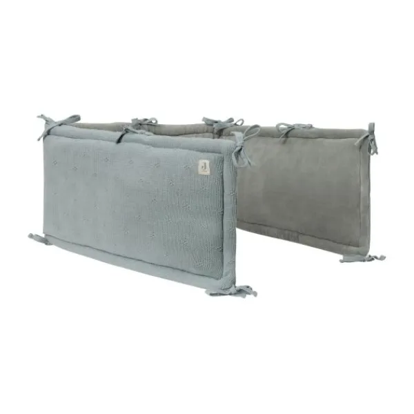 Jollein Cosy Knit Boxbumper - 180 x 30 cm - Sea Green> Accessoires Boxen