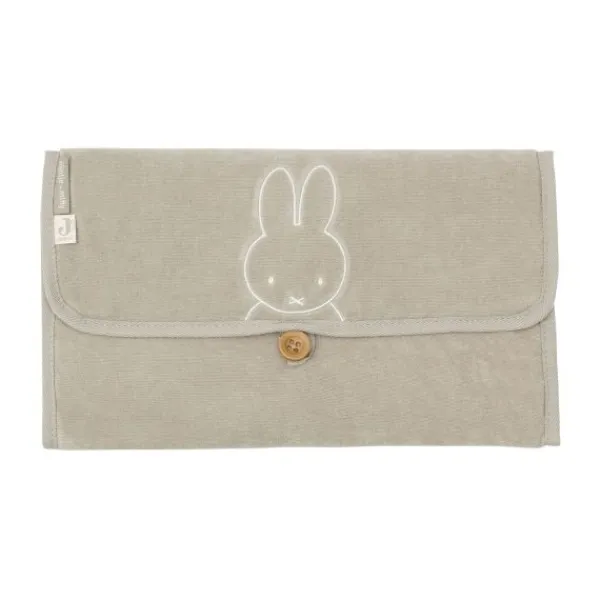 Jollein Etui Badstof Miffy Olive Green> Accessoires Tassen