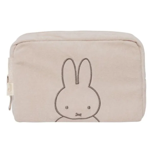 Jollein Etui Badstof Miffy Olive Green> Accessoires Tassen