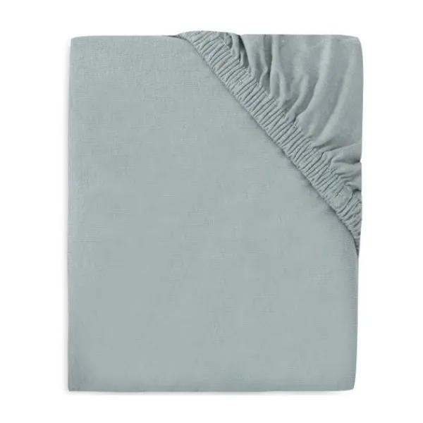 Jollein Hoeslaken - 60 x 120 cm - Jersey - Sea Green> Hoeslakens