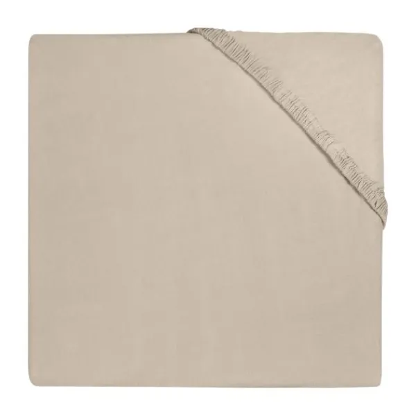 Jollein Hoeslaken Boxmatras Jersey Biscuit 75 x 95 cm> Accessoires Boxen