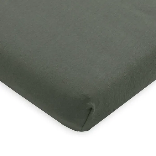 Jollein Hoeslaken Boxmatras Jersey Ash Green 75 x 95 cm> Accessoires Boxen|Hoeslakens