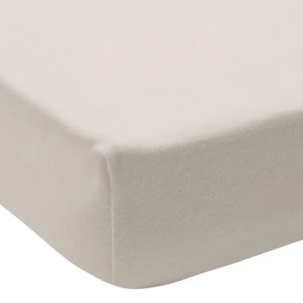 Jollein Hoeslaken Jersey - 40/50x80/90 cm - 2 Stuks - Sea Green/Ivory> Hoeslakens