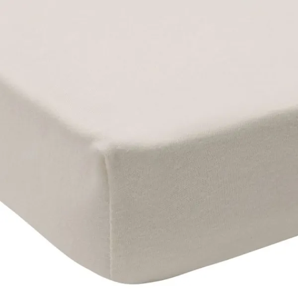 Jollein Hoeslaken Jersey - 40/50x80/90 cm - 2 Stuks - Sea Green/Ivory> Hoeslakens