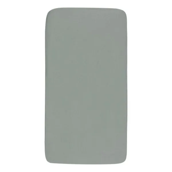 Jollein Hoeslaken Jersey - 40/50x80/90 cm - 2 Stuks - Sea Green/Ivory> Hoeslakens