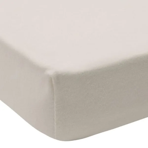 Jollein Hoeslaken Jersey - 40/50x80/90 cm - 2 Stuks - Sea Green/Ivory> Hoeslakens
