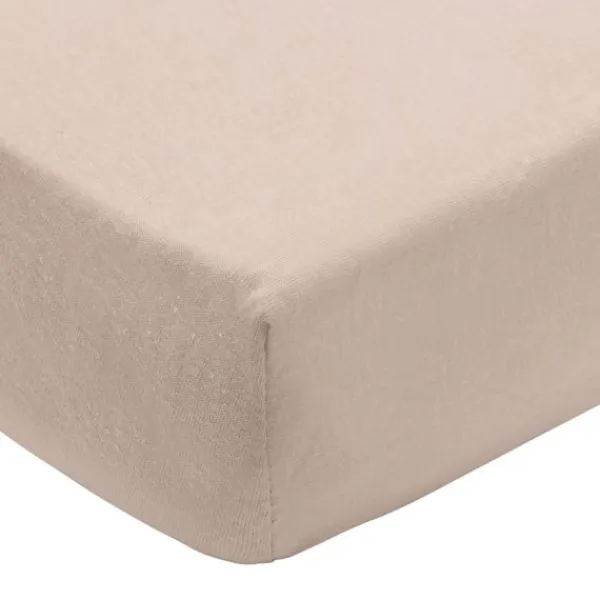 Jollein Hoeslaken Jersey - 2 Stuks - 70/75 x 140/150 cm - Sea Green/Biscuit> Hoeslakens