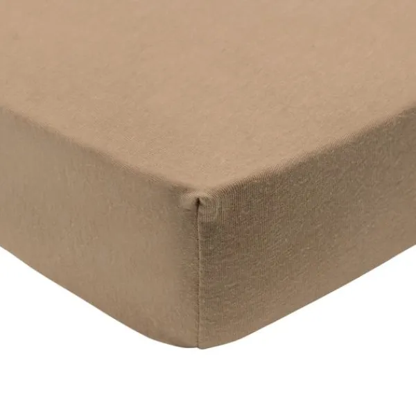 Jollein Hoeslaken Jersey - 2 Stuks - 40/50 x 80/90 cm - Sea Green/Biscuit> Hoeslakens