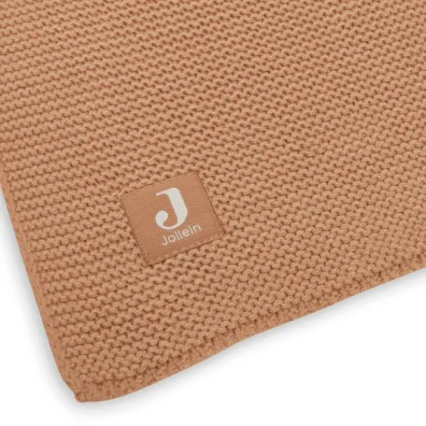 Jollein Ledikantdeken Basic Knit Nougat 100 x 150 cm> Ledikantdekens