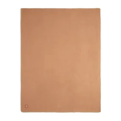 Jollein Ledikantdeken Basic Knit Biscuit/Fleece 100 x 150 cm><noscript><img width=