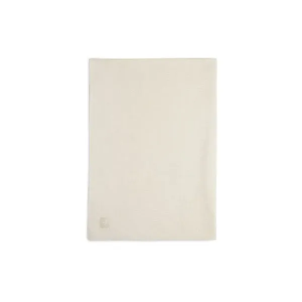 Jollein Ledikantdeken Basic Knit Ivory 100 x 150 cm> Ledikantdekens