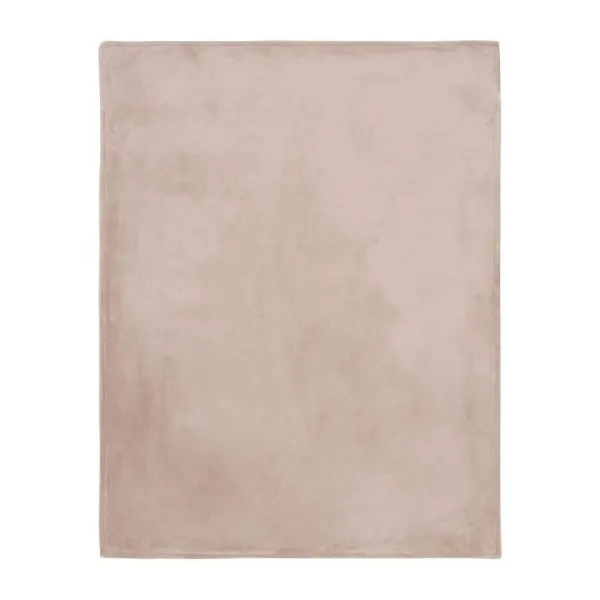 Jollein Ledikantdeken Basic Knit Wild Rose/Fleece 100 x 150 cm> Ledikantdekens