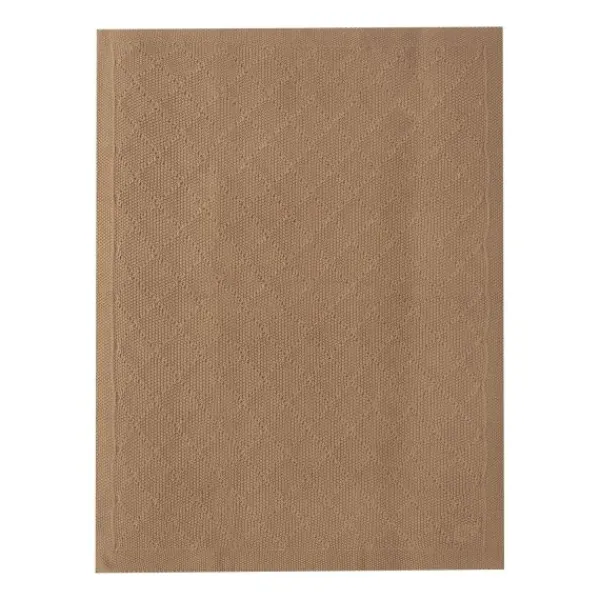 Jollein Ledikantdeken Check Knit Biscuit / Teddy Fleece 100 x 150 cm> Ledikantdekens