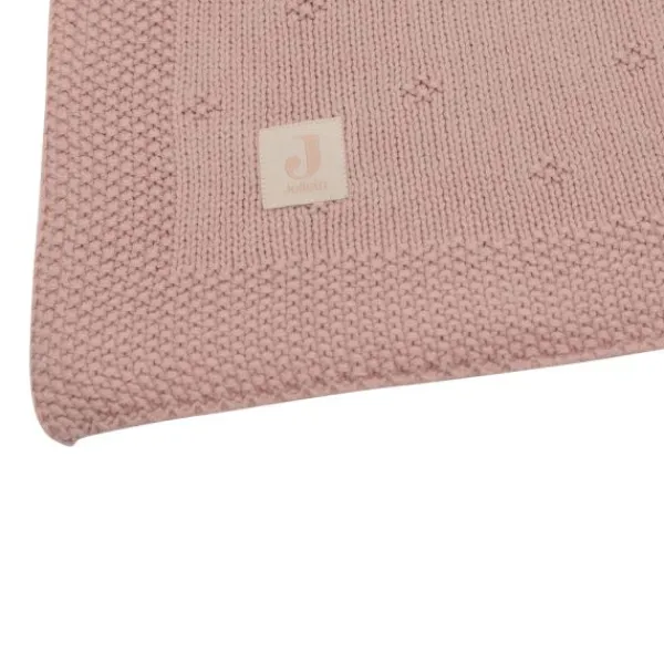 Jollein Ledikantdeken Cosy Knit Ivory 100 x 150 cm> Ledikantdekens