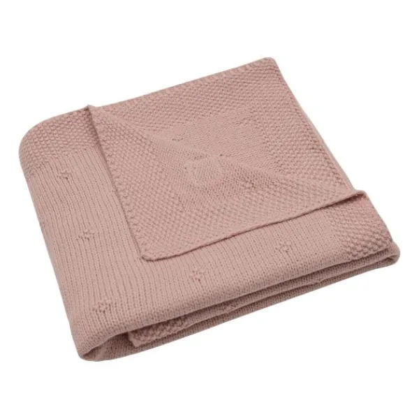 Jollein Ledikantdeken Cosy Knit Ivory 100 x 150 cm> Ledikantdekens