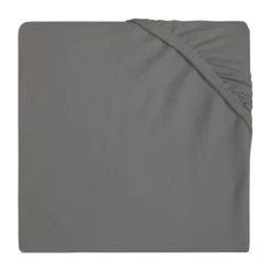 Jollein Ledikanthoeslaken Jersey 60 x 120 cm Storm Grey> Hoeslakens