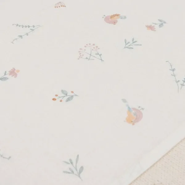 Jollein Lovely Birds Wieglaken - 75 x 100 cm> Wieglakens