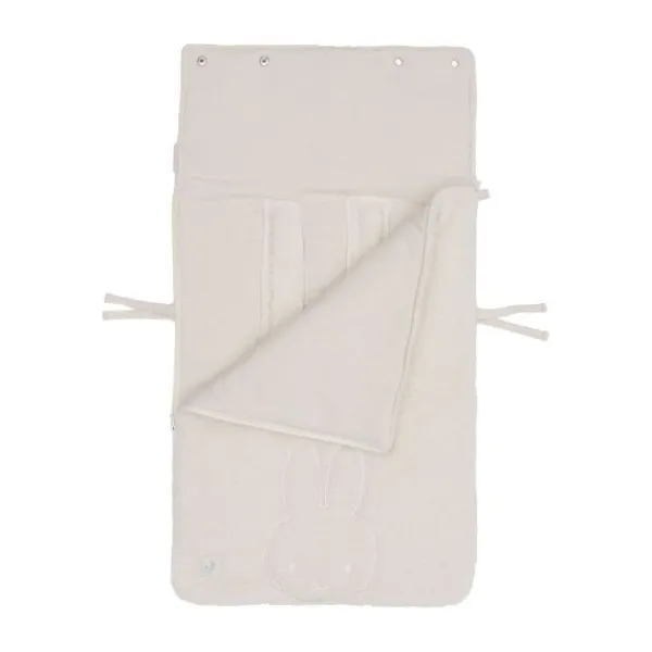 Jollein Miffy Teddy Voetenzak 3/5 Punts - Groep 0+ - Oatmeal> Accessoires Autostoel