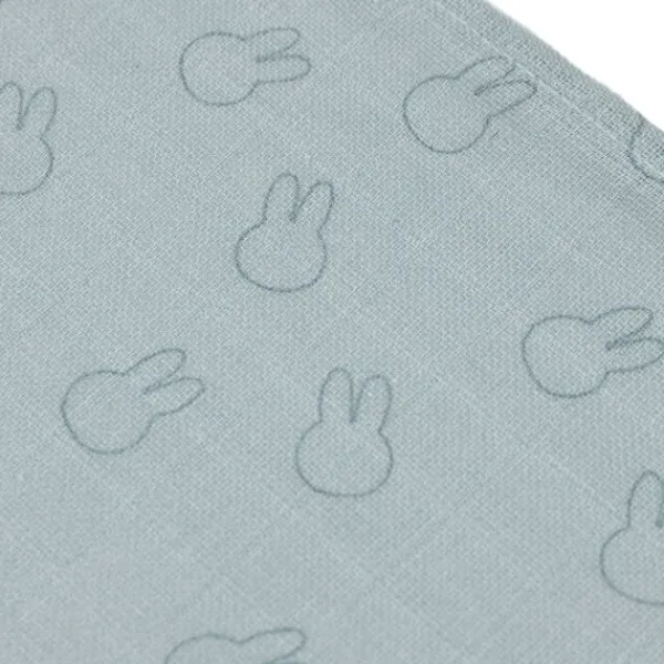 Jollein Multidoek Hydrofiel Small Miffy Silhouettes Wild Rose 70 x 70 cm 3 Pack> Multidoek