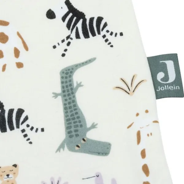Jollein Slaapzak Jersey - 110 cm - Jungle Jambo> 4-Seizoenen Slaapzakken|Zomer Slaapzakken
