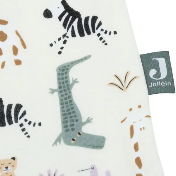 Jollein Slaapzak Jersey - 110 cm - Jungle Jambo> 4-Seizoenen Slaapzakken|Zomer Slaapzakken
