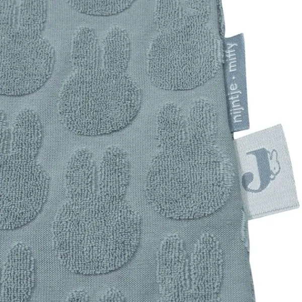 Jollein Slaapzak Jersey - 70 cm - Miffy Jacquard Terry Sea Green> 4-Seizoenen Slaapzakken|Zomer Slaapzakken