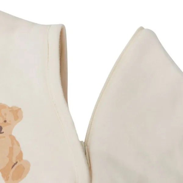 Jollein Slaapzak Winter Met Afritsbare Mouw Teddy Bear 90 cm> 4-Seizoenen Slaapzakken|Winter Slaapzakken