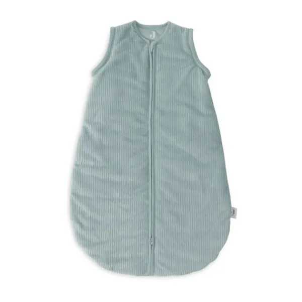 Jollein Slaapzak Winter Met Afritsbare Mouw Rond - 110 cm - Rib - Sea Green> 4-Seizoenen Slaapzakken|Winter Slaapzakken