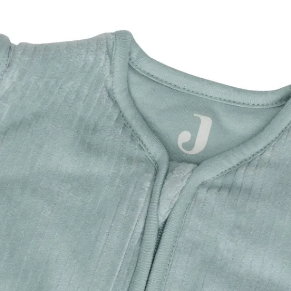 Jollein Slaapzak Winter Met Afritsbare Mouw Rond - 110 cm - Rib - Sea Green> 4-Seizoenen Slaapzakken|Winter Slaapzakken