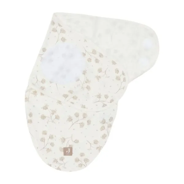 Jollein Slaapzak Wrapper 0‑3 Maanden – Leafy Dreams> Inbakeren|4-Seizoenen Slaapzakken