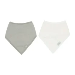 Jollein Slab Bandana Hydrofiel - Olive Green/Oatmeal - 2 Stuks> Slabben
