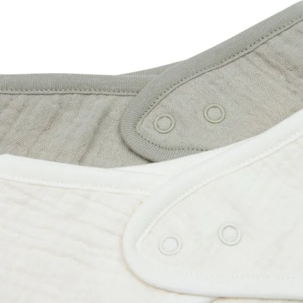 Jollein Slab Bandana Hydrofiel - Olive Green/Oatmeal - 2 Stuks> Slabben