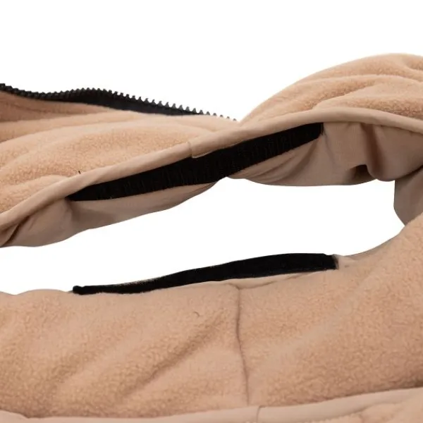 Jollein Voetenzak 3/5 Punts - Groep 0+ - Puffed - Biscuit> Accessoires Autostoel