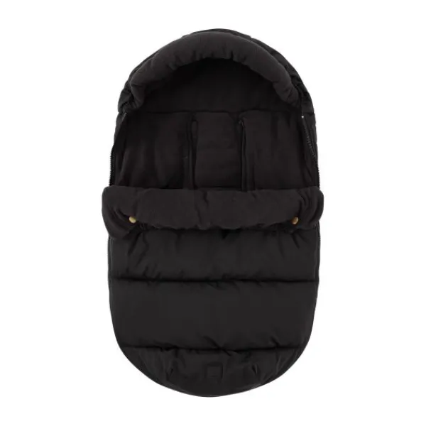 Jollein Voetenzak 3/5 Punts - Groep 0+ - Puffed - Zwart> Accessoires Autostoel