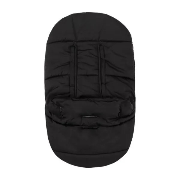 Jollein Voetenzak 3/5 Punts - Groep 0+ - Puffed - Zwart> Accessoires Autostoel