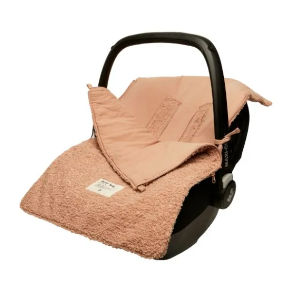 Jollein Voetenzak Autostoel Groep 0+ 3/5 Boucle Biscuit> Accessoires Autostoel